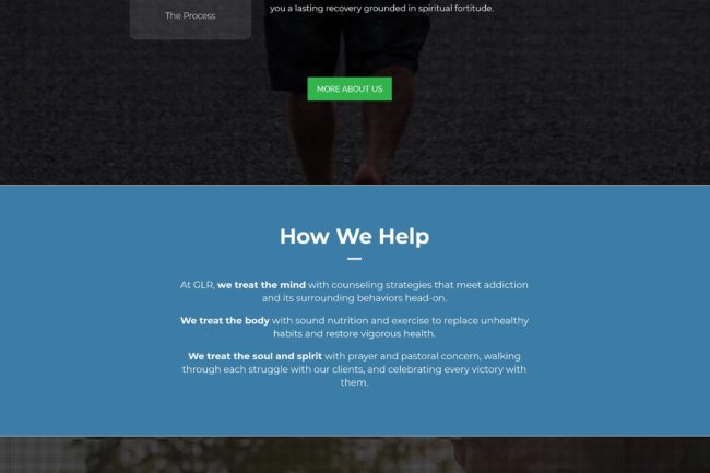 Good Landing Recovery Website